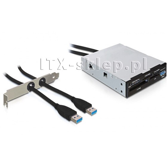 Multipanel 3,5" USB 3.0 Czytnik kart 65in1