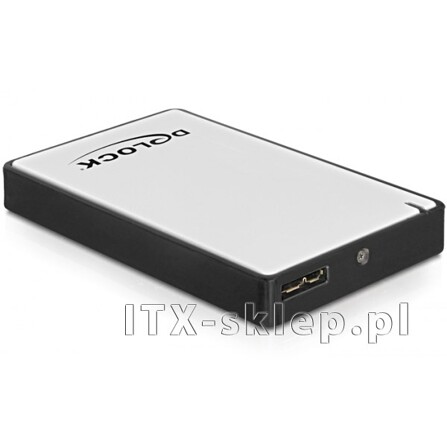 Obudowa zewnętrzna do dysku 1,8" micro SATA/SSD USB 3.0