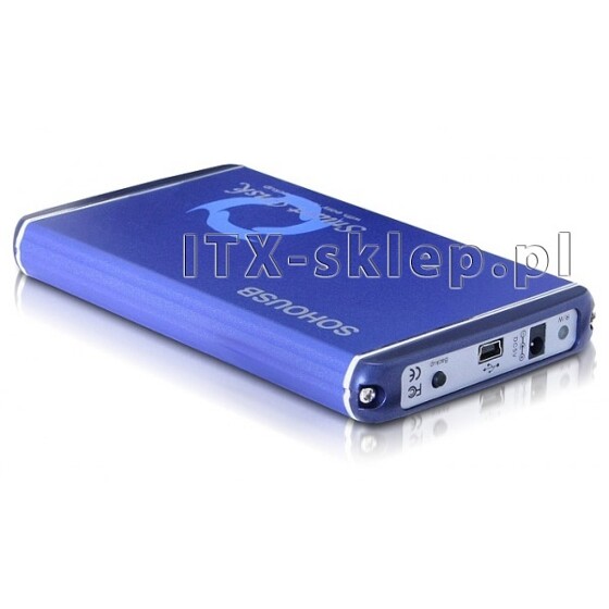 Obudowa zewnętrzna do dysku 2,5" IDE USB 2.0 z funkcją backupu danych