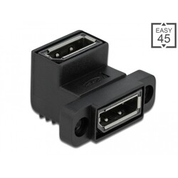 Adapter kątowy 90° Easy45 DisplayPort Delock 81310
