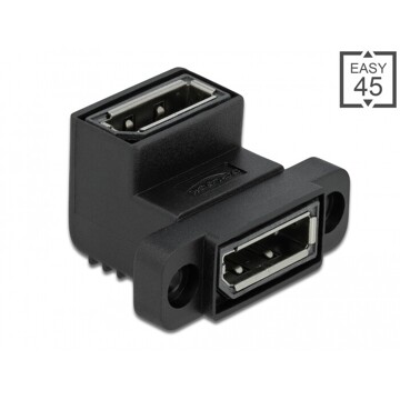 Adapter kątowy 90° Easy45 DisplayPort Delock 81310