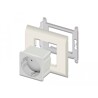 Moduł Easy45 uziemione gniazdo zasilania 45 x 45 mm Delock 81392