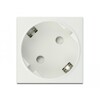 Moduł Easy45 uziemione gniazdo zasilania rozszerzalne, z ustawieniem 45° 45 x 45 mm Delock 81425