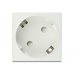 Moduł Easy45 uziemione gniazdo zasilania rozszerzalne, z ustawieniem 45° 45 x 45 mm Delock 81425