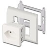 Moduł Easy45 uziemione gniazdo zasilania T13 Szwajcaria 45 x 45 mm Delock 81437