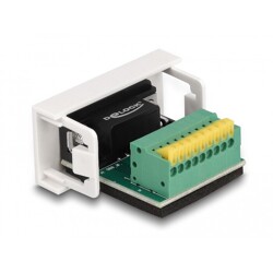 Moduł Easy45 D-Sub 9 pin, męski do bloku zacisków 9 pin, 22,5 x 45 mm Delock 81408