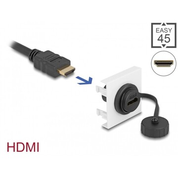Moduł HDMI Easy45 45 x 45 mm Delock 81409