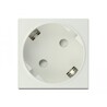 Easy45 uziemione gniazdo zasilania rozszerzalne, z ustawieniem 45° 45 x 45 mm 10 sztuk Delock 81324