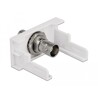Moduł BNC Easy45 port żeński 22,5 x 45 mm Delock 81336