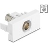 Moduł Easy45 BNC gniazdo do BNC gniazdo białe Delock 90855