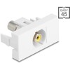 Moduł Easy45 Cinch gniazdo do Cinch gniazdo żółte / białe Delock 90856