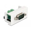 Moduł Easy45 D-Sub 9 pin, męski do bloku zacisków 10 pin, 22,5 x 45 mm Delock 81351
