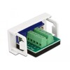 Moduł Easy45 D-Sub 9 pin, żeński do bloku zacisków 10 pin, 22,5 x 45 mm Delock 81350