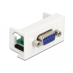 Moduł Easy45 D-Sub 9 pin, żeński do bloku zacisków 6 pin, 22,5 x 45 mm Delock 81348