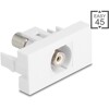 Moduł Easy45 gniazdo do Cinch gniazdo białe Delock 90858