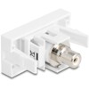 Moduł Easy45 gniazdo do Cinch gniazdo białe Delock 90858