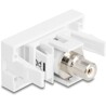 Moduł Easy45 gniazdo do Cinch gniazdo białe Delock 90858