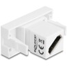 Moduł Easy45 HDMI gniazdo do gniazdo diagonalne 8K 60 Hz białe Delock 90874