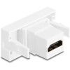 Moduł Easy45 HDMI gniazdo do HDMI gniazdo 4K 60Hz białe Delock 90850