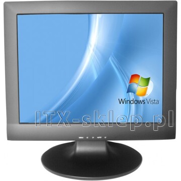 Monitor dotykowy 15" S&T 4:3 5w z nakładką dotykową
