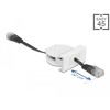 Moduł Easy45 kabel sieciowy na szpuli RJ45 Cat.5e czarny Delock 81361