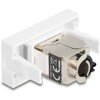 Moduł Easy45 RJ45 gniazdo do LSA Cat.6A STP z zamkiem i bez kabli Delock 90905