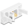 Moduł Easy45 RP-SMA gniazdo do RP-SMA gniazdo białe Delock 90903