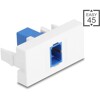 Moduł Easy45 SC Simplex gniazdo do SC Simplex gniazdo niebieskie / białe Delock 90896