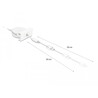 Moduł Easy45 USB 2.0, zwijany kabel USB Typ-A do 8 Pin Lightning żeński, biały Delock 81331