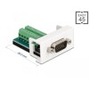 Moduł Easy45 VGA męski do bloku zacisków 22,5 x 45 mm Delock 81347