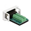 Moduł Easy45 VGA męski do bloku zacisków 22,5 x 45 mm Delock 81347
