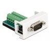 Moduł Easy45 VGA męski do bloku zacisków 22,5 x 45 mm Delock 81347