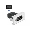 Moduł HDMI Easy45 prosty 22,5 x 45 mm Delock 81303