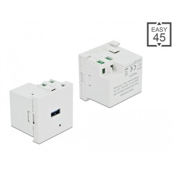 Moduł portu ładowania Easy45 1 x USB Typ-A Delock 81311