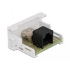 Moduł RCA Easy45 USB 2.0 Typ-A żeński do port żeński RJ45 22,5 x 45 mm Delock 81344