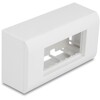 Obudowa naściennadla modułów Easy45 152 x 82 mm biała Delock 81333