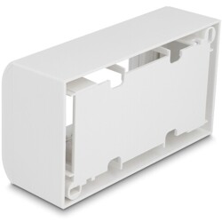 Obudowa naściennadla modułów Easy45 152 x 82 mm biała Delock 81333