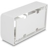 Obudowa naścienna dla modułów Easy45 152 x 82 mm biała Delock 81333
