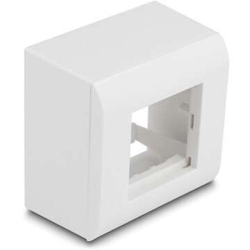 Obudowa naścienna dla modułów Easy45 82 x 82 mm biała Delock 81332