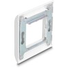 Ramka 80 x 80 mm na moduł Easy45 biała Delock 81300