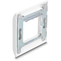 Ramka 80 x 80 mm na moduł Easy45 biała Delock 81300