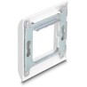 Ramka 80 x 80 mm na moduł Easy45 biała Delock 81300