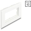 Uchwyt modułu Easy45 do zakończenia instalacji 130 x 80 mm Delock 81316