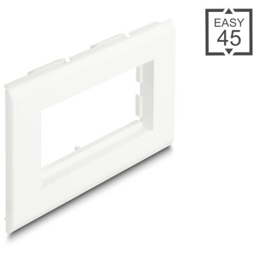 Uchwyt modułu Easy45 do zakończenia instalacji 130 x 80 mm Delock 81316