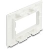 Uchwyt modułu Easy45 do zakończenia instalacji 130 x 80 mm Delock 81316