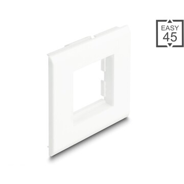 Uchwyt modułu Easy45 do zakończenia instalacji 85 x 80 mm Delock 81315