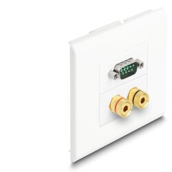 Uchwyt modułu Easy45 do zakończenia instalacji 85 x 80 mm Delock 81315