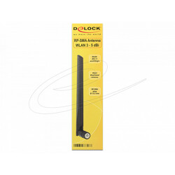Antena WiFi WLAN 802.11 RP-SMA dookólna 3 - 5 dBi Delock 88898
