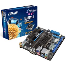 Asus E35M1-I Deluxe AMD Hudson-M1 Zacate 2x1,6 GHz Radeon HD 6310 USB 3.0