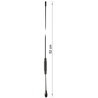 Antena TETRA BOS 380 - 410 MHz gwint M6 wielokierunkowa 2,5 dBi 51,8 cm nieruchoma mocowanie na śruby zewnętrzna czarna Delock 1